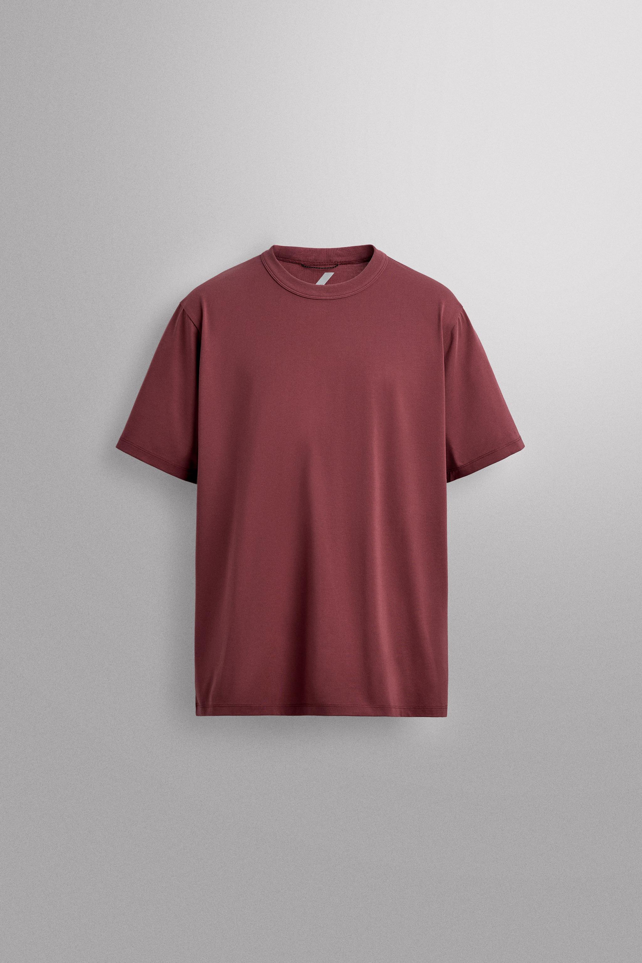 COTTON BLEND TECHNICAL T-SHIRT